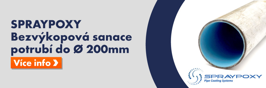 ČASOVĚ NENÁROČNÁ METODA RENOVACE POTRUBÍ KTERÁ SE RYCHLE SPLATÍ